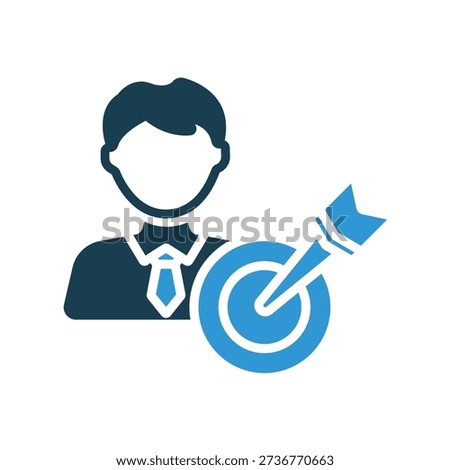 accurate icons outline and Flat Style,transparent background