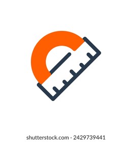 Accurate Protractor for Precise Geometric Artwork Measurement