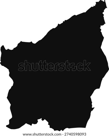 Accurate Real-World Map Silhouette of San Marino

High-detail silhouette map of San Marino with accurate borders. Editable EPS vector suitable for European microstate geography projects.