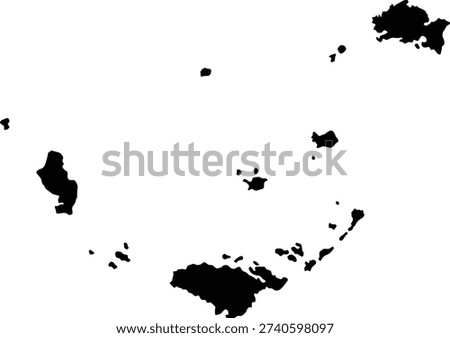 Accurate Real-World Map Silhouette of Seychelles 

Accurate island silhouette map of Seychelles with precise boundaries. Editable EPS vector suitable for travel, geography, and infographic design projects.