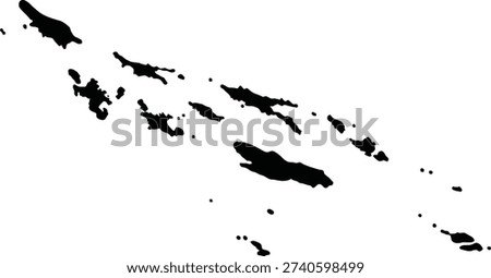 Accurate Real-World Map Silhouette of Solomon Islands

Precise island silhouette map of Solomon Islands with accurate boundaries. Editable EPS vector suitable for Oceania geography and travel infographics.