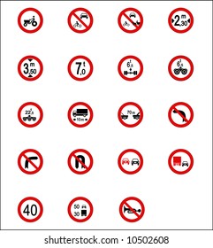 Accurate Traffic/Road Signs & Indicators