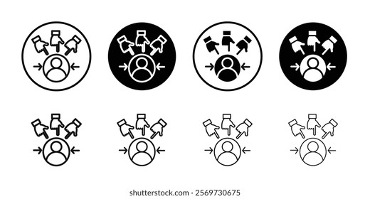 accusation guilty icon Symbol mark in filled style