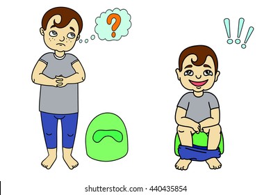 Accustom the child to the potty. 