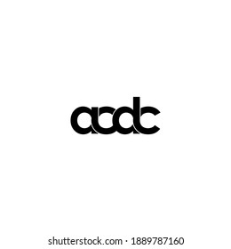 Acdc Letter Original Monogram Logo Design