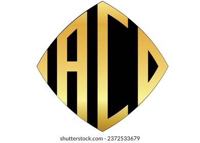 ACD,CD, DC, AC, logos. Abstract initial monogram letter alphabet logo design