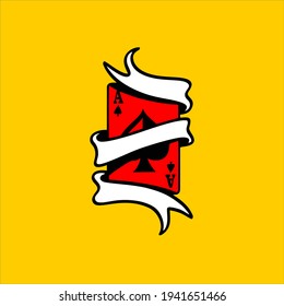 Ace card design, 