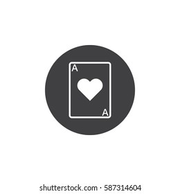 Ace card icon
