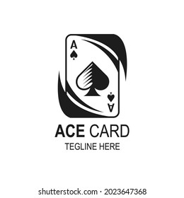 Ace Card Logo Design template