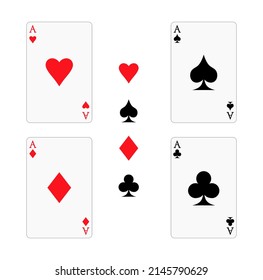 Ace card Suit diamond design illustration vector eps format , suitable for your design needs, logo, illustration, animation, etc.