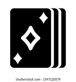 ace of diamonds icon isolated sign symbol vector illustration - high quality black style vector icons
