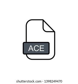 ace file icon, ACE Dokument File