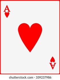 Ace of Hearts Card