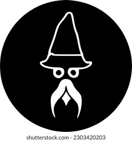 Vektorgrafik-Vektorgrafik-Design mit Ass-Symbol