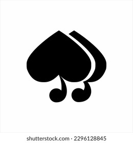 Ace logo design with mushroom concept.