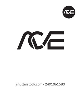 ACE Logo Letter Monogram Design