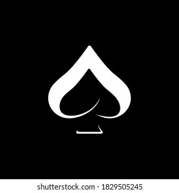 Ace logo for playing card casino.