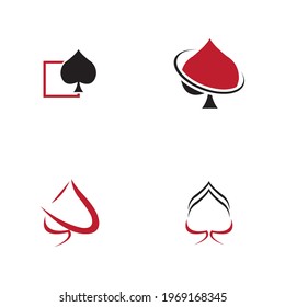 Plantilla de diseño de ilustración vectorial de conjunto de logotipos de Ace