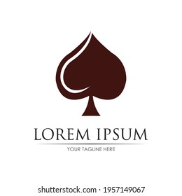 Ace logo vector illustration design template