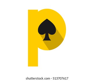 ace spade typography alphabet typeset typeface logotype font image vector icon