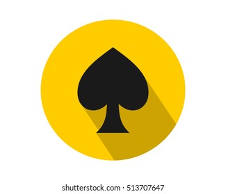 ace spade typography alphabet typeset typeface logotype font image vector icon