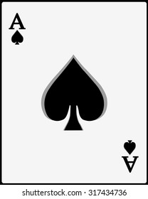 Ace of Spades Card