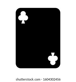 Ace of spades icon isolated sign symbol vector illustration - high quality black style vector icons
