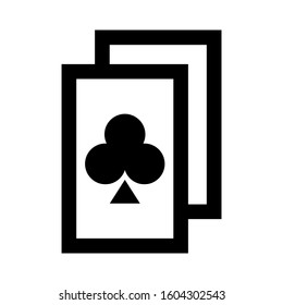 Ace of spades icon isolated sign symbol vector illustration - high quality black style vector icons
