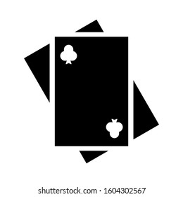 Ace of spades icon isolated sign symbol vector illustration - high quality black style vector icons
