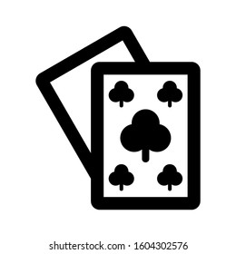 Ace of spades icon isolated sign symbol vector illustration - high quality black style vector icons
