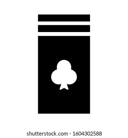 Ace of spades icon isolated sign symbol vector illustration - high quality black style vector icons
