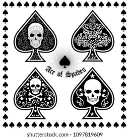 949 Ace spades skull Images, Stock Photos & Vectors | Shutterstock