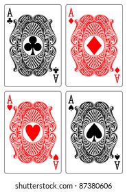 Aces Club Diamond Heart Spade