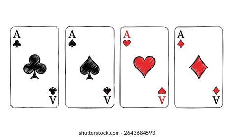 Aces in Hand A Winning Streak Card Game Estratégia e habilidade