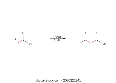 Condensación de Ester Acetoceótico
Condensación catalizada de base de un éster que contiene un átomo de α-hidrógeno con un éster igual o diferente para dar ésteres β-keto