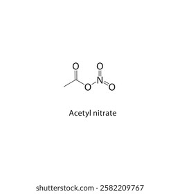 Acetone (2,4-dinitrophenyl)- hydrazone skeletal structure.Hydrazone compound schematic illustration. Simple diagram, chemical structure.