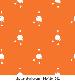 Acetone pattern vector orange for any web design best