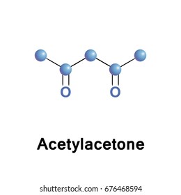 Acetylacetone is an organic compound diketone form, the enol form forms a substantial component of the material and is actually the favored form in many solvents.