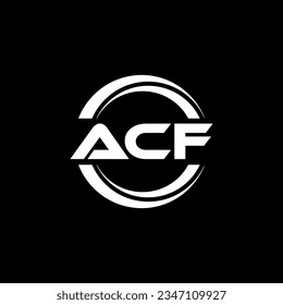 ACF Logo Design, Inspiration for a Unique Identity. Modern Elegance and Creative Design. Watermark Your Success with the Striking this Logo.
