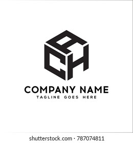ACH Letter logo template