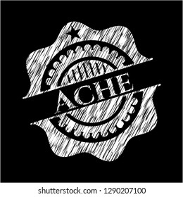 Ache chalk emblem