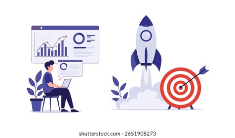 Alcance Estratégias De Crescimento De Negócios E Otimize O Desempenho Por Meio Da Análise De Dados