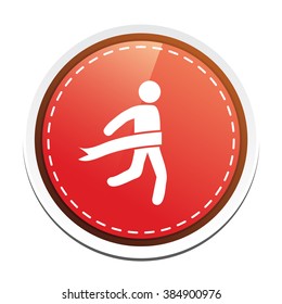 Achieve finish line icon