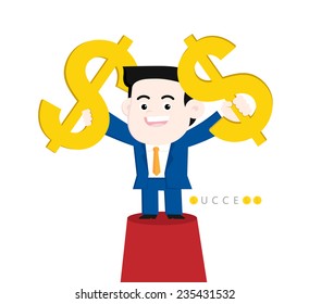 Achieve a goal: Making a lot of money.