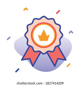 
Achievement,  award,  badge, certified fully editable vector icons
