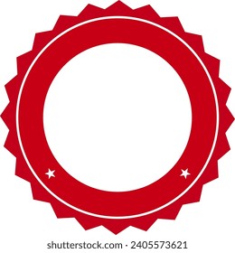 Achievement Badge Frame Vector Illustration