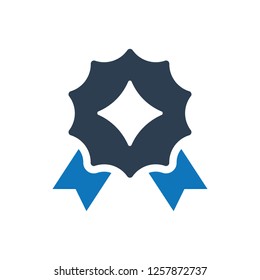 Achievement badge icon