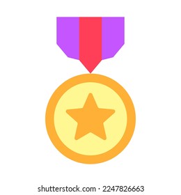 Achievement badge. Premium quality. Achievement or award grant. Winner's trophy icon. Symbol of victory. Goblet icon. Champion trophy cup. Sport cup on stand. Reward badge. First place. Quality mark.