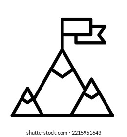 Achievement Bold Line Vector icon which can easily modify or edit


