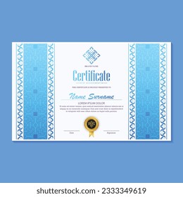 Achievement certificate best award diploma